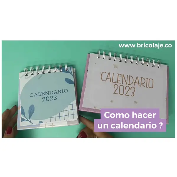 Como hacer calendarios? 