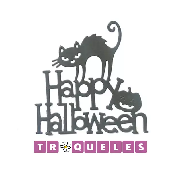 224 Troquel Gato Halloween