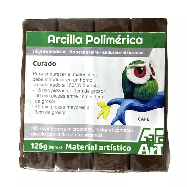 Arcilla Polimerica Cafe * 125 Gramos