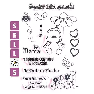 292 Sello Feliz Dia Mamá