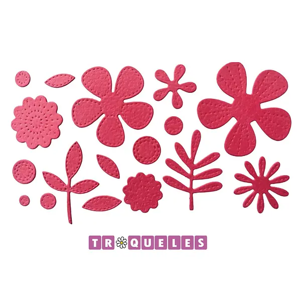2427 Troquel Flores Varias