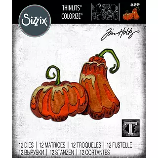665999 Troquel Sizzix Duo De Calabazas