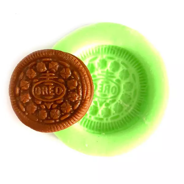 Molde Silicona Galleta Mini Oreo