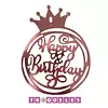 3753 Troquel Happy Birthday Corona