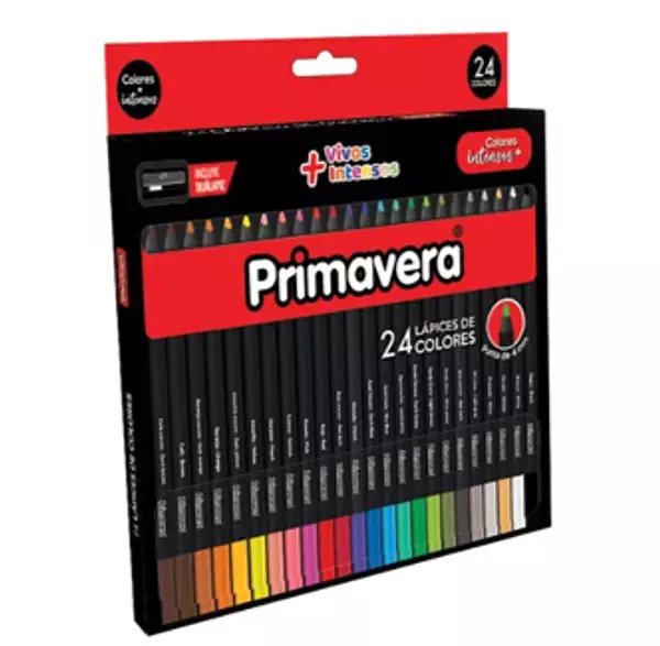 Colores Primavera Vivos Intensos * 24 Pz