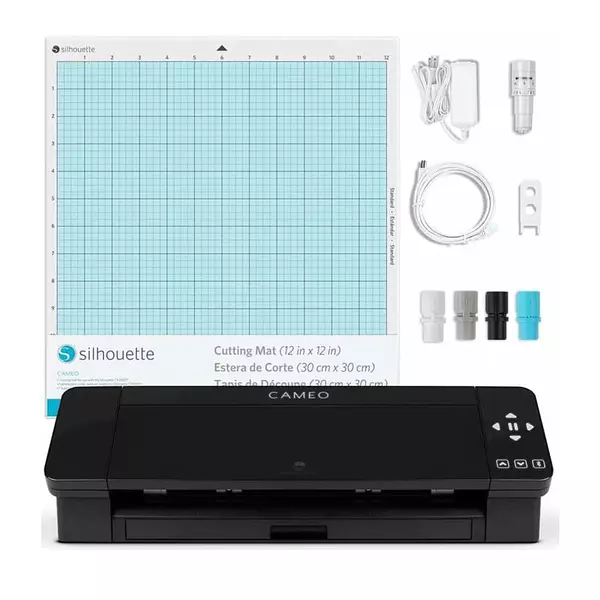 Silhouette Cameo 4 Negra 30.5 Cm