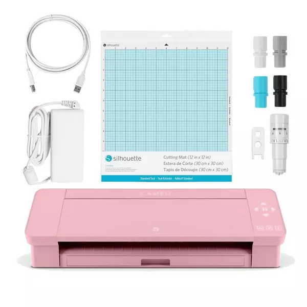 Silhouette Cameo 4 Rosada 30.5 Cm