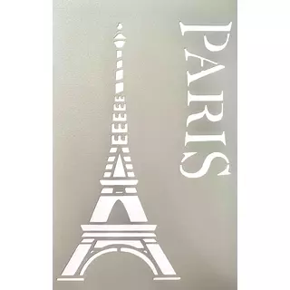 Stencil Torre y Paris