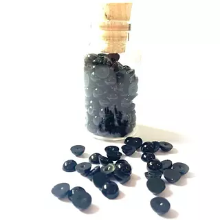 Media Perla De 6 Mm Negra