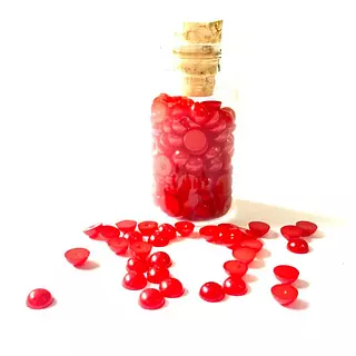 Media Perla De 6 Mm Rojos