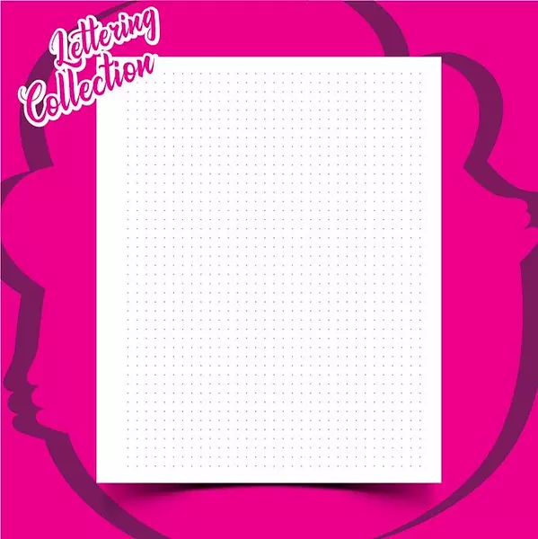100 Hojas de Puntos Tamaño Carta