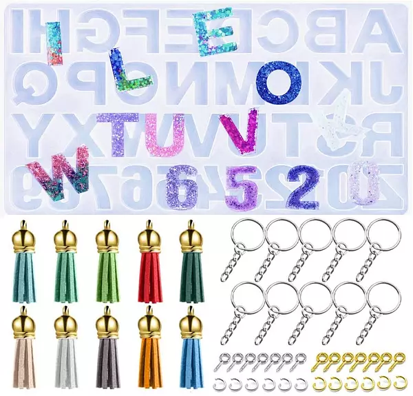 Molde Silicona Abecedario