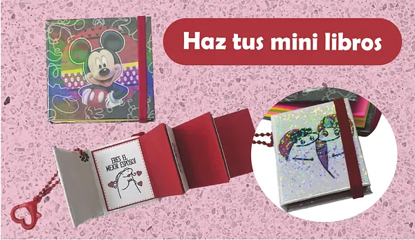 Taller Haz tus mini libros (presencial y virtual)