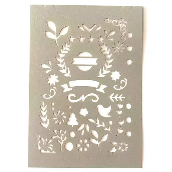 Stencil Figuras Varias Pequeño