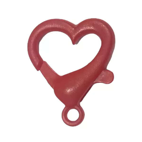 12 Broches Corazon Rojo