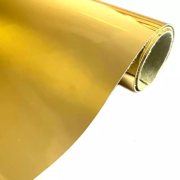 Cuerina Espejo Dorado
