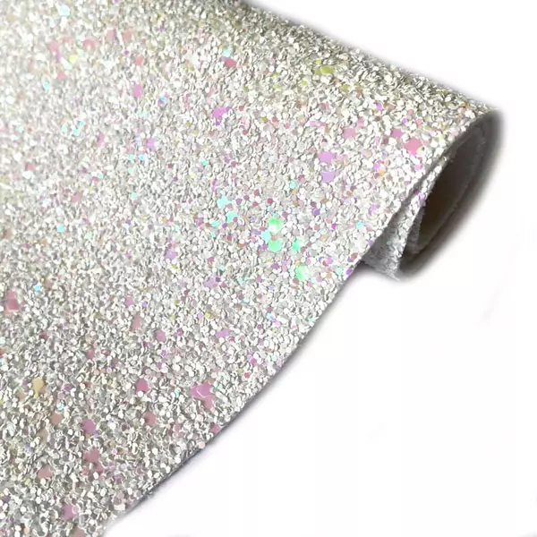 Cuerina Glitter Aventurina Tornasol