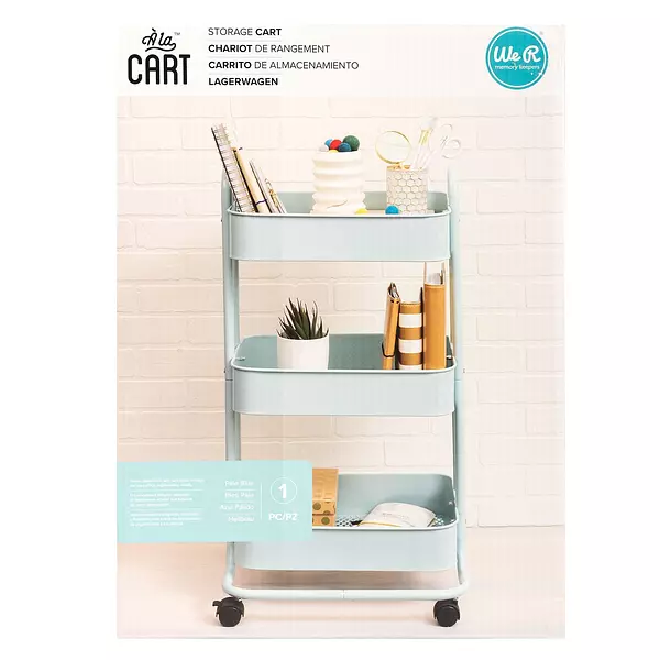 Carrito Organizador Azul