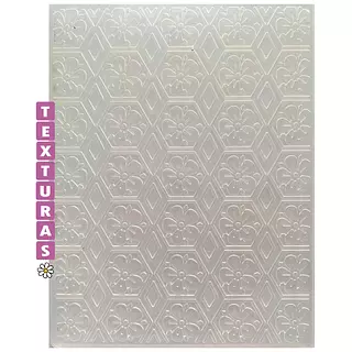 C145 Carpeta Relieve Flores Pequeñas