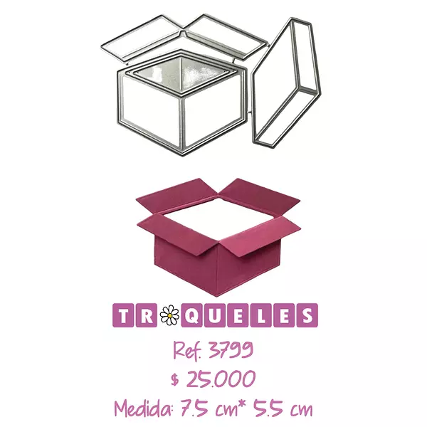 3799 Troquel Imitacion Caja