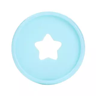 Argolla Disco Estrella Celeste * 8 Pz