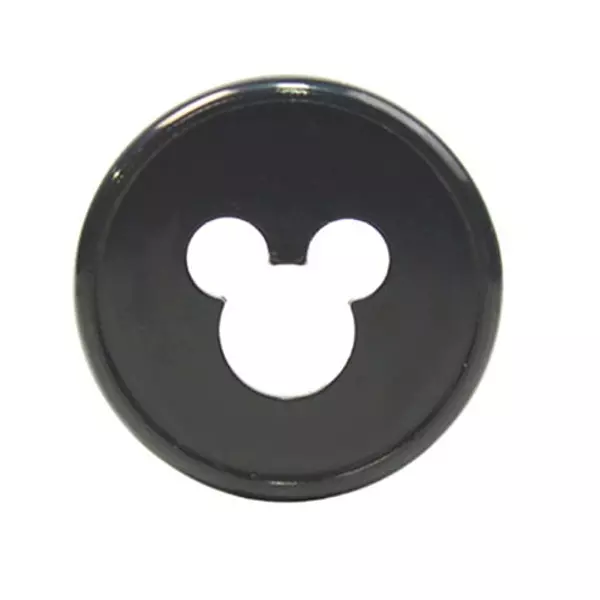 Argolla Disco Mickey Negro * 10 Pz