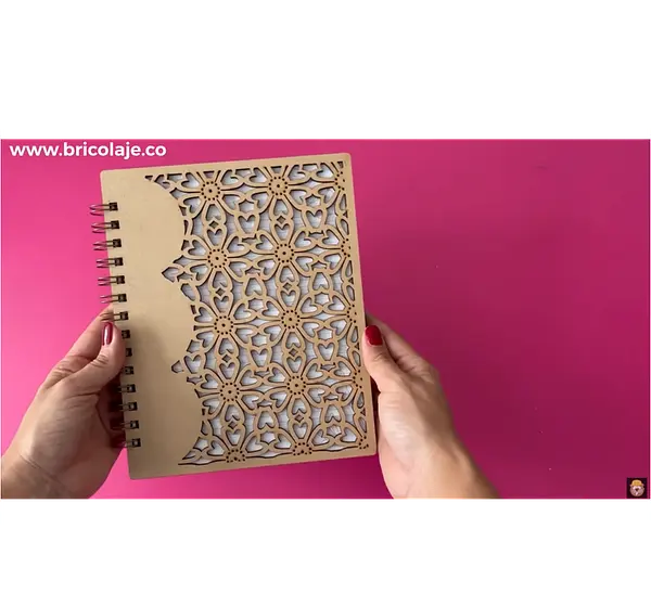 Agendas con tapas en MDF