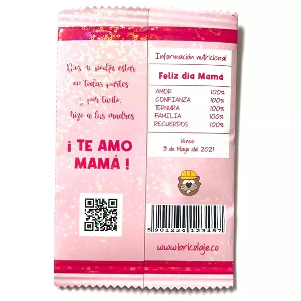 Diseño Chip Bag Dia de La Madre