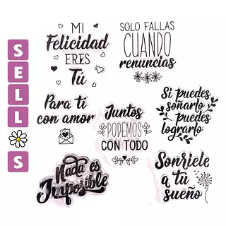 352 Sello Frases Motivacional