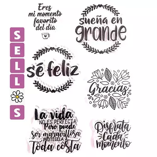 354 Sello Frases Motivacional