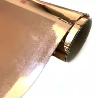 Cuerina Espejo Oro Rosa