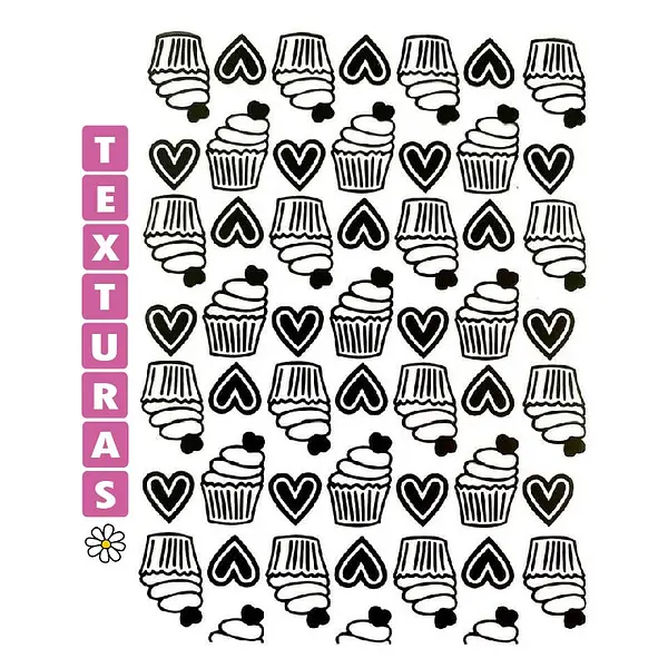 C079 Carpeta Relieve Cupcake