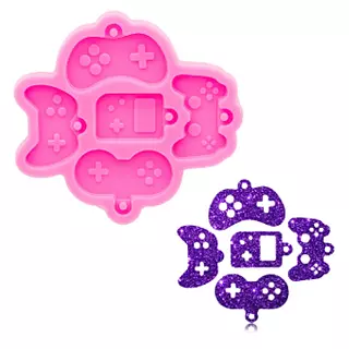 Molde Silicona Mini Controles Video Juego