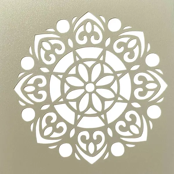 Stencil Mandala
