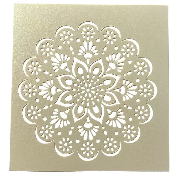 Stencil Mandala