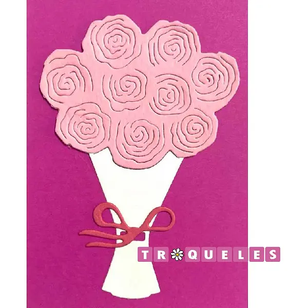 T0436 Troquel Ramo De Novia