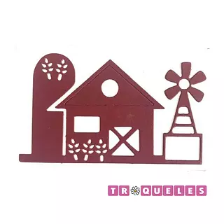 T0739 Troquel Casa Molino