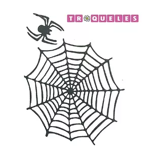T0911 Troquel Araña Y Telaraña