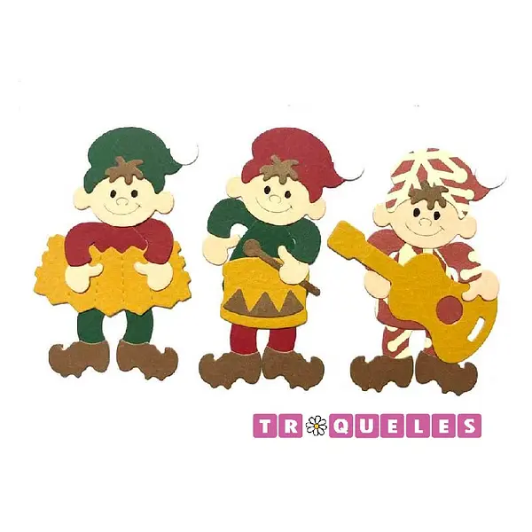 T0924 Troquel Duendes