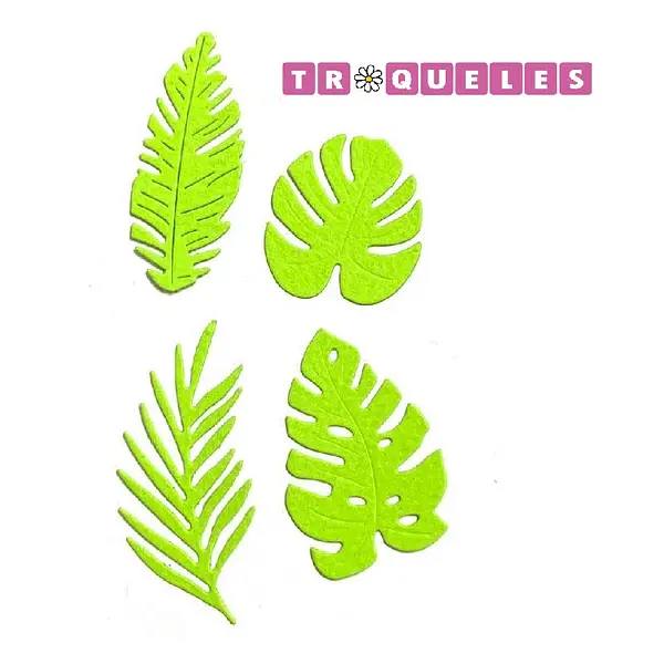 096 Troqueles Tropicales * 4 Pz