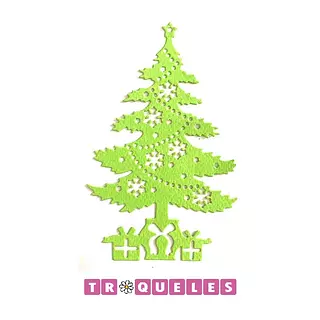 1913 Troquel Arbol De Navidad