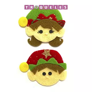 2651 Troquel Cara De Duendes