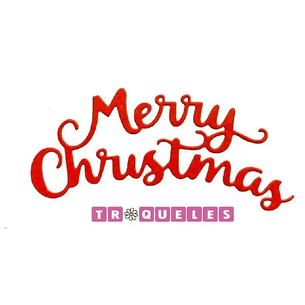 2692 Troquel Merry Christmas