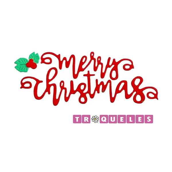 2752 Troquel Merry Christmas