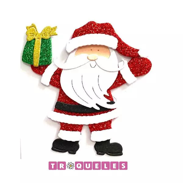 2786 Troquel Papá Noel Para Armar