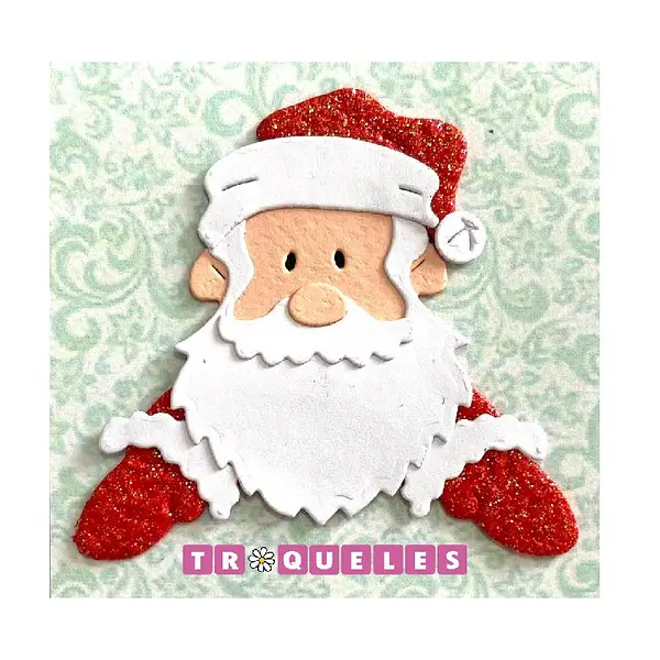 2801 Troquel Cara Papá Noel