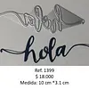 T1399 Troquel Hola