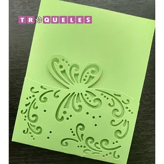 T0750 Troquel Sobre De Mariposa