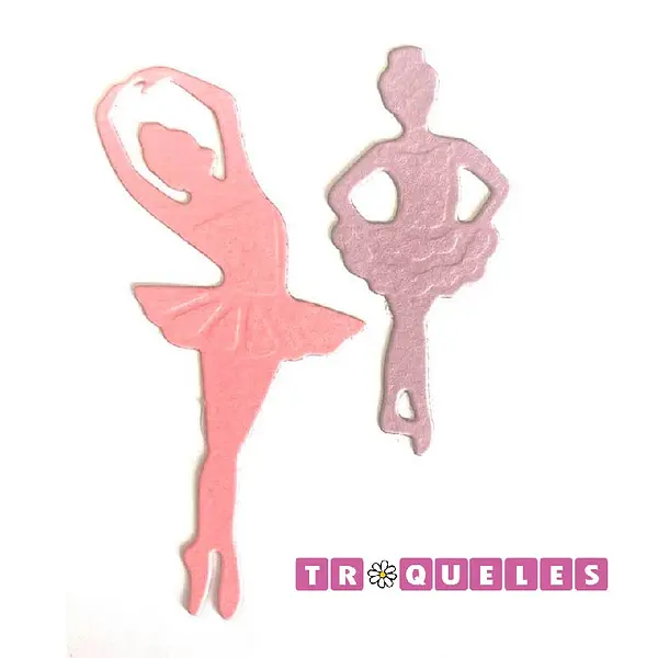 013 Troquel De Bailarinas * 2 Pz