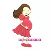 T2411 Troquel Mujer Embarazada